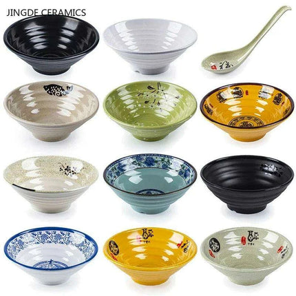 Chic Melamine Bowl for Ramen and Salad – Perfect for Home and Restaurant Use - Très Elite