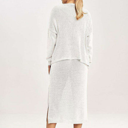 Chic Midi Dress & Bolero Jacket Duo - Très Elite