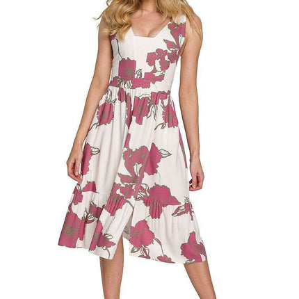 Chic Midi Dress for Effortless Daytime Elegance - Très Elite