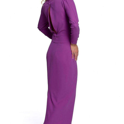 Chic Midi Dress with Stylish Accents - Très Elite