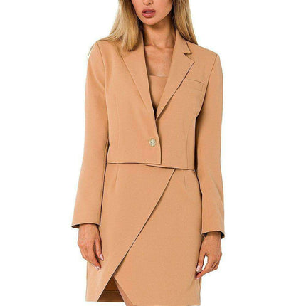 Chic Moe Tailored Short Jacket