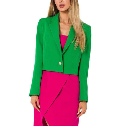 Chic Moe Tailored Short Jacket