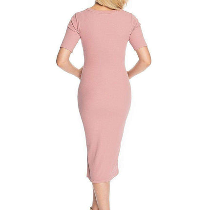 Chic Multi-Stage Maternity Dress for Effortless Nursing - Très Elite