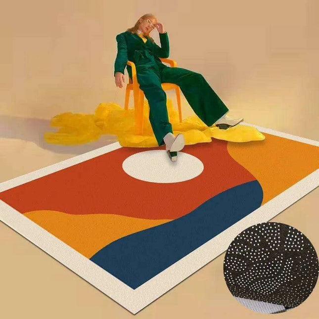 Chic Nordic-Inspired Eco-Friendly Rug Collection for Stylish Home Interiors - Customizable Sizes Available