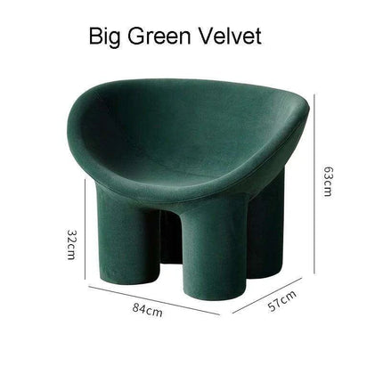Chic Nordic Roly Poly Lounge Chair for Stylish Comfort - Très Elite