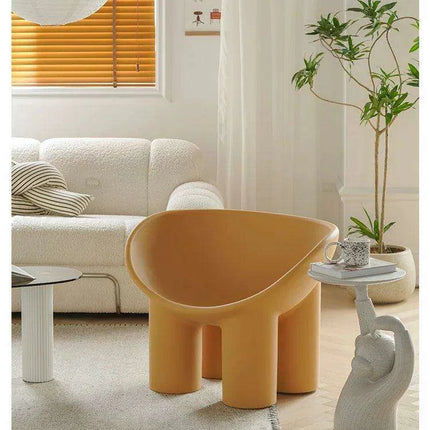 Chic Nordic Roly Poly Lounge Chair for Stylish Comfort - Très Elite