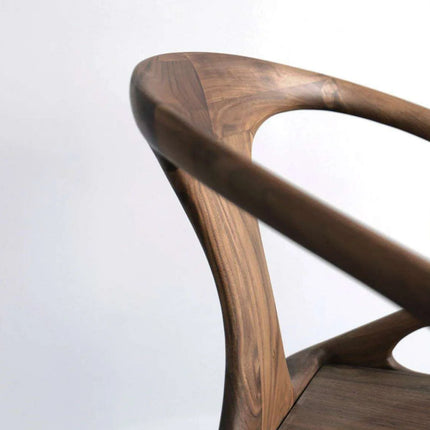 Chic North American Black Walnut Lounge Chair for Multi-Purpose Use - Très Elite