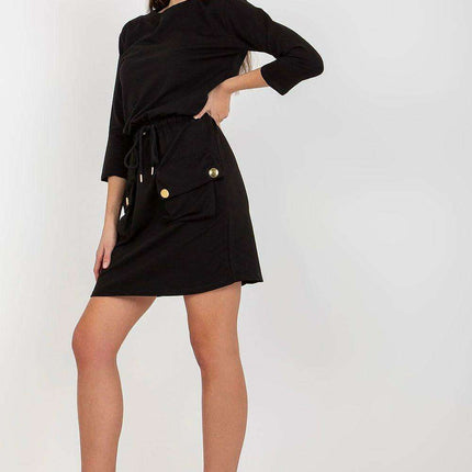 Chic Och Bella Tie Strap Tracksuit Dress for Effortless Everyday Style - Très Elite