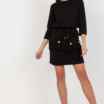 Chic Och Bella Tie Strap Tracksuit Dress for Effortless Everyday Style - Très Elite