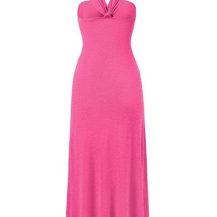 Chic Off-Shoulder Dress with Flowing Streamer Accents - Très Elite