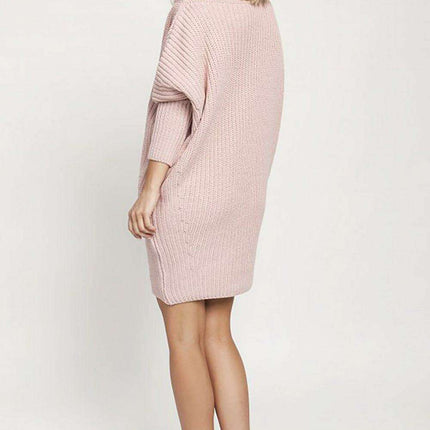 Chic Off-Shoulder Oversized Knit Sweater Tunic - Très Elite