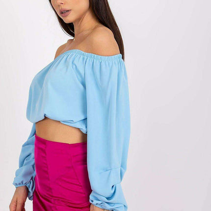 Chic Off Shoulder Summer Blouse by Italy Moda Elegant - Très Elite