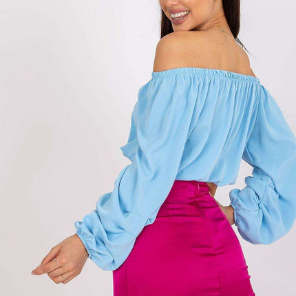 Chic Off Shoulder Summer Blouse by Italy Moda Elegant - Très Elite