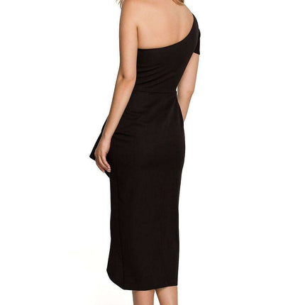 Chic One-Shoulder Evening Dress - Très Elite