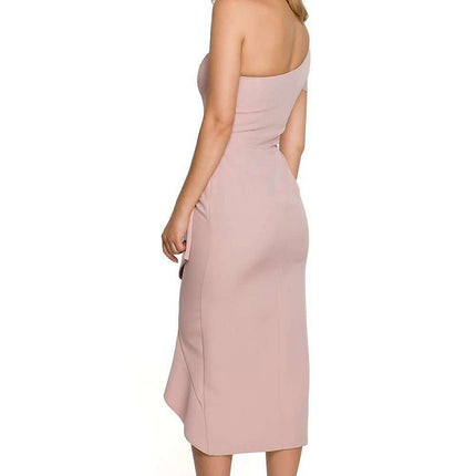Chic One-Shoulder Evening Dress - Très Elite