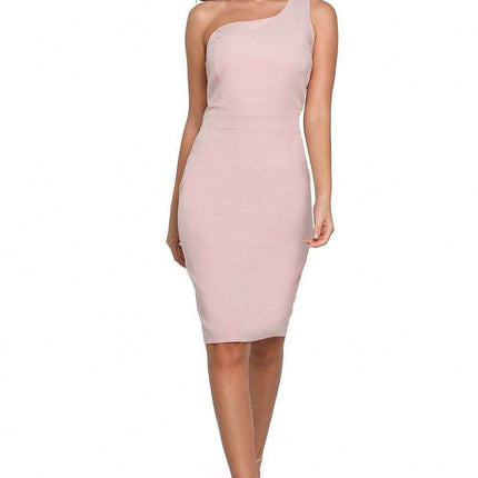 Chic One-Shoulder Pencil Dress for Timeless Elegance - Très Elite