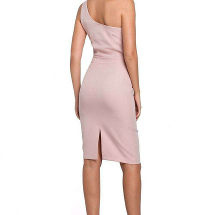 Chic One-Shoulder Pencil Dress for Timeless Elegance - Très Elite