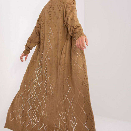 Chic Openwork Knit Cardigan for Cozy Evenings - Très Elite