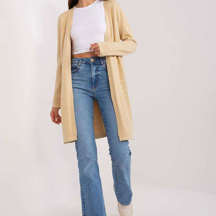 Chic Openwork Knit Cardigan