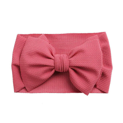 Chic Oversized Bow Turban Headband for Fashion-Forward Baby Girls