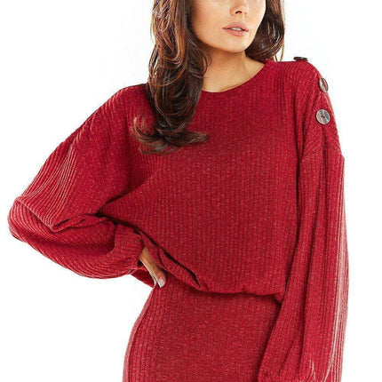 Chic Oversized Kimono-Inspired Sweater - Très Elite
