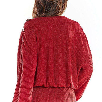 Chic Oversized Kimono-Inspired Sweater - Très Elite