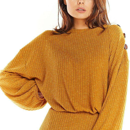 Chic Oversized Kimono-Inspired Sweater - Très Elite