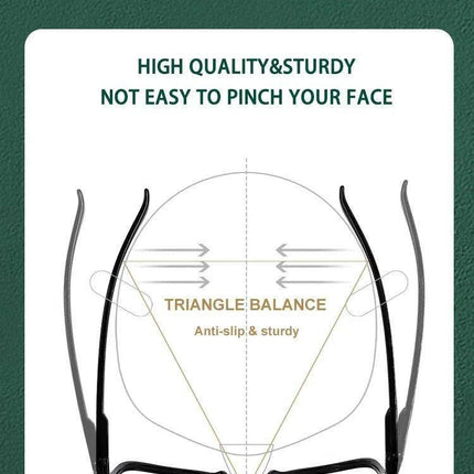 Chic Oversized Square Reading Glasses for Modern Men - Très Elite