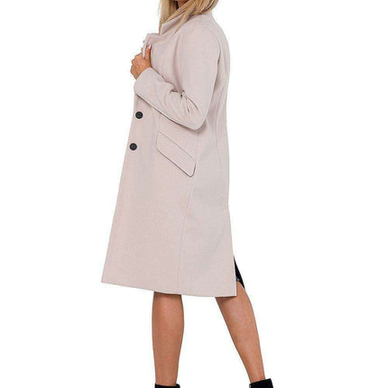 Chic Padded Collar Fleece Women's Winter Jacket - Très Elite