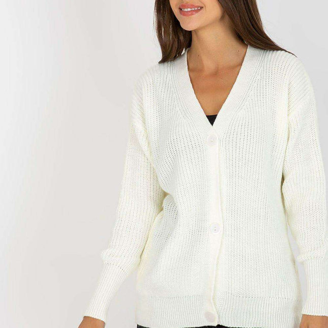 Chic Parisian Button Up Cardigan For Women Elegant Knitwear