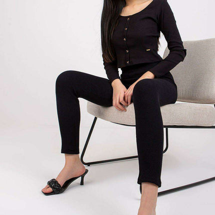 Chic Parisian Cotton Stretch Leggings For Women Comfort Fit - Très Elite