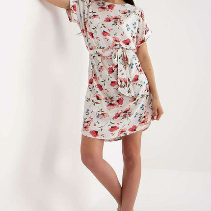 Chic Parisian Floral Day Dress Effortless Summer Style