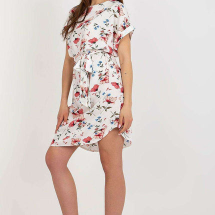 Chic Parisian Floral Day Dress Effortless Summer Style - Très Elite