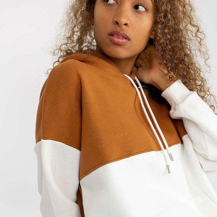 Chic Parisian Hooded Sweatshirt for Women Cozy Fleece - Très Elite
