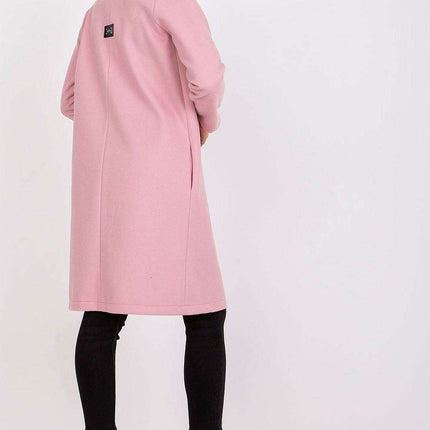 Chic Parisian Long Coat With Eye Catching Shoulder Details - Très Elite