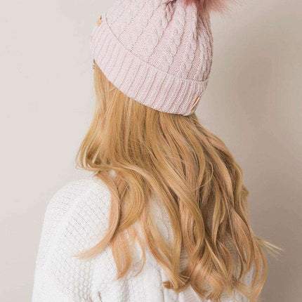 Chic Parisian Plaid Pom Pom Winter Beanie For Women - Très Elite