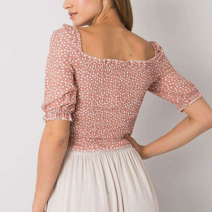 Chic Parisian V Neck Cotton Blouse Elegant Everyday Top - Très Elite