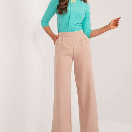 Chic Parisian Womens Trousers Elegant Office Wear For Work