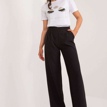 Chic Parisian Womens Trousers Elegant Office Wear For Work