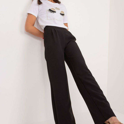 Chic Parisian Womens Trousers Elegant Office Wear For Work - Très Elite