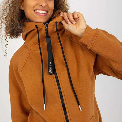 Chic Parisian Zip Up Sweatshirt For Urban Style Wardrobe - Très Elite