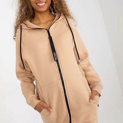 Chic Parisian Zip Up Sweatshirt For Urban Style Wardrobe - Très Elite