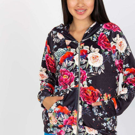 Chic Parisian Zip Up Sweatshirt With Front Pockets - Très Elite