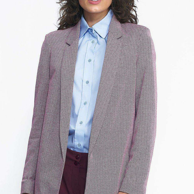 Chic Patterned Jacket For Modern Versatility And Elegance