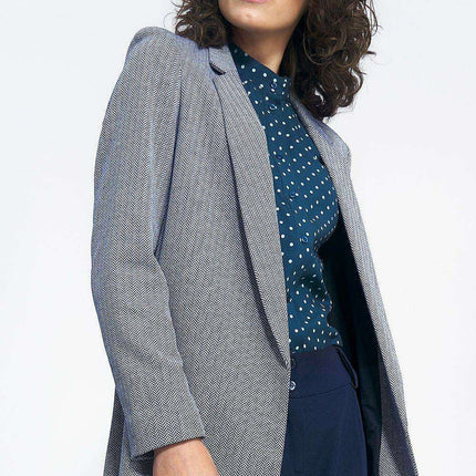 Chic Patterned Jacket For Modern Versatility And Elegance - Très Elite