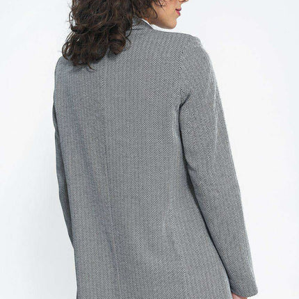 Chic Patterned Jacket For Modern Versatility And Elegance - Très Elite