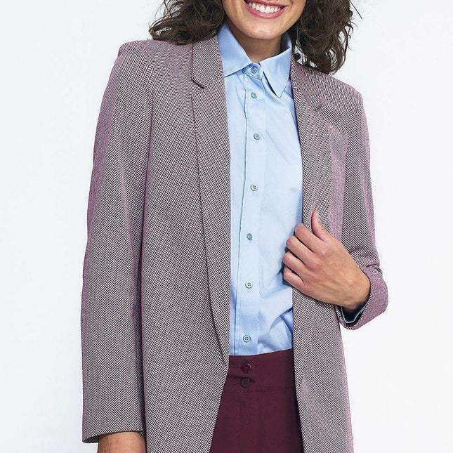 Chic Patterned Jacket For Modern Versatility And Elegance