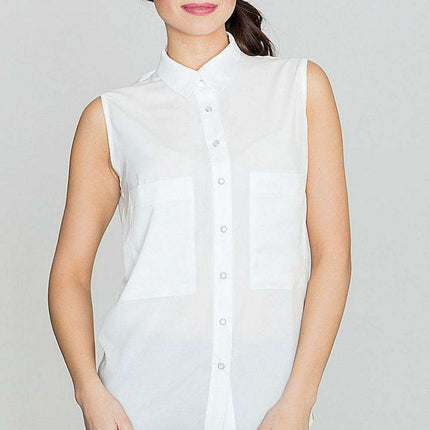 Chic Pearl-Adorned Sleeveless Top - Très Elite