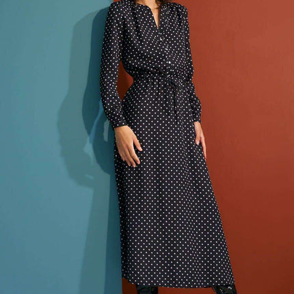 Chic Peas Print Maxi Dress For Women Elegant Fashion - Très Elite