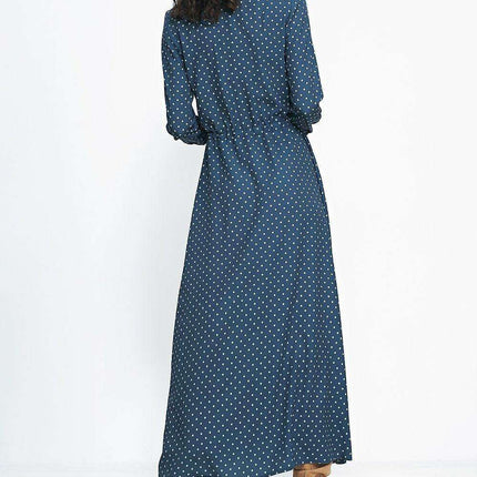 Chic Peas Print Maxi Dress For Women Elegant Fashion - Très Elite